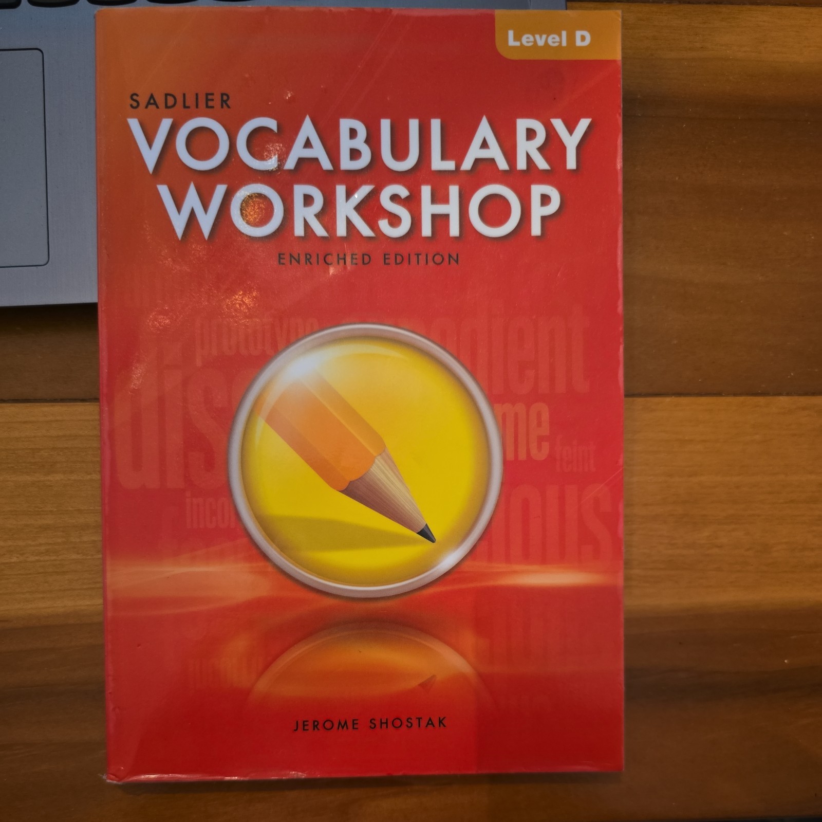 Sadler Vocabulary Workshop Level D Grade 9 Student Text/Workbook