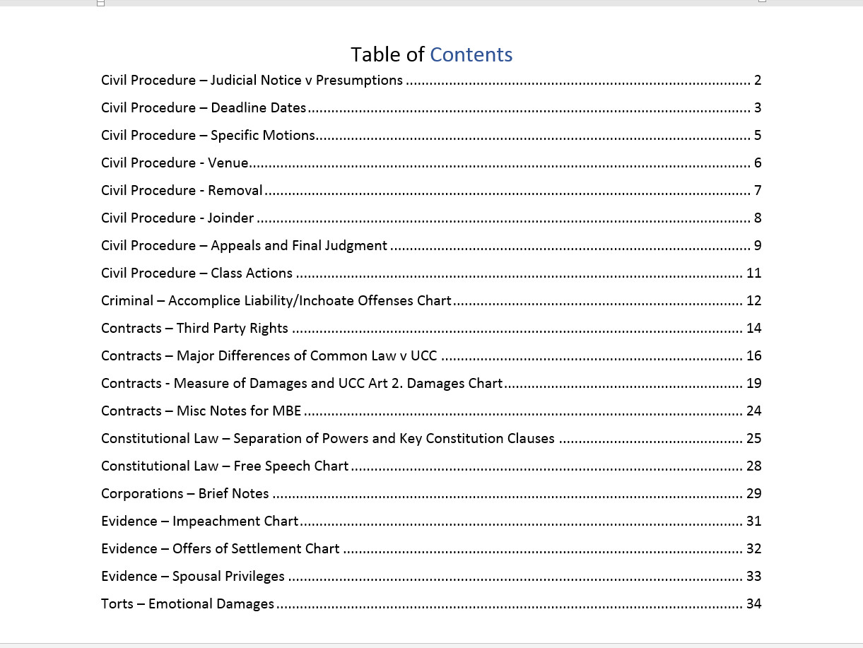 BarBri New York Bar Exam Outline & Method to Beat the Bar from NYU Law Grad!!