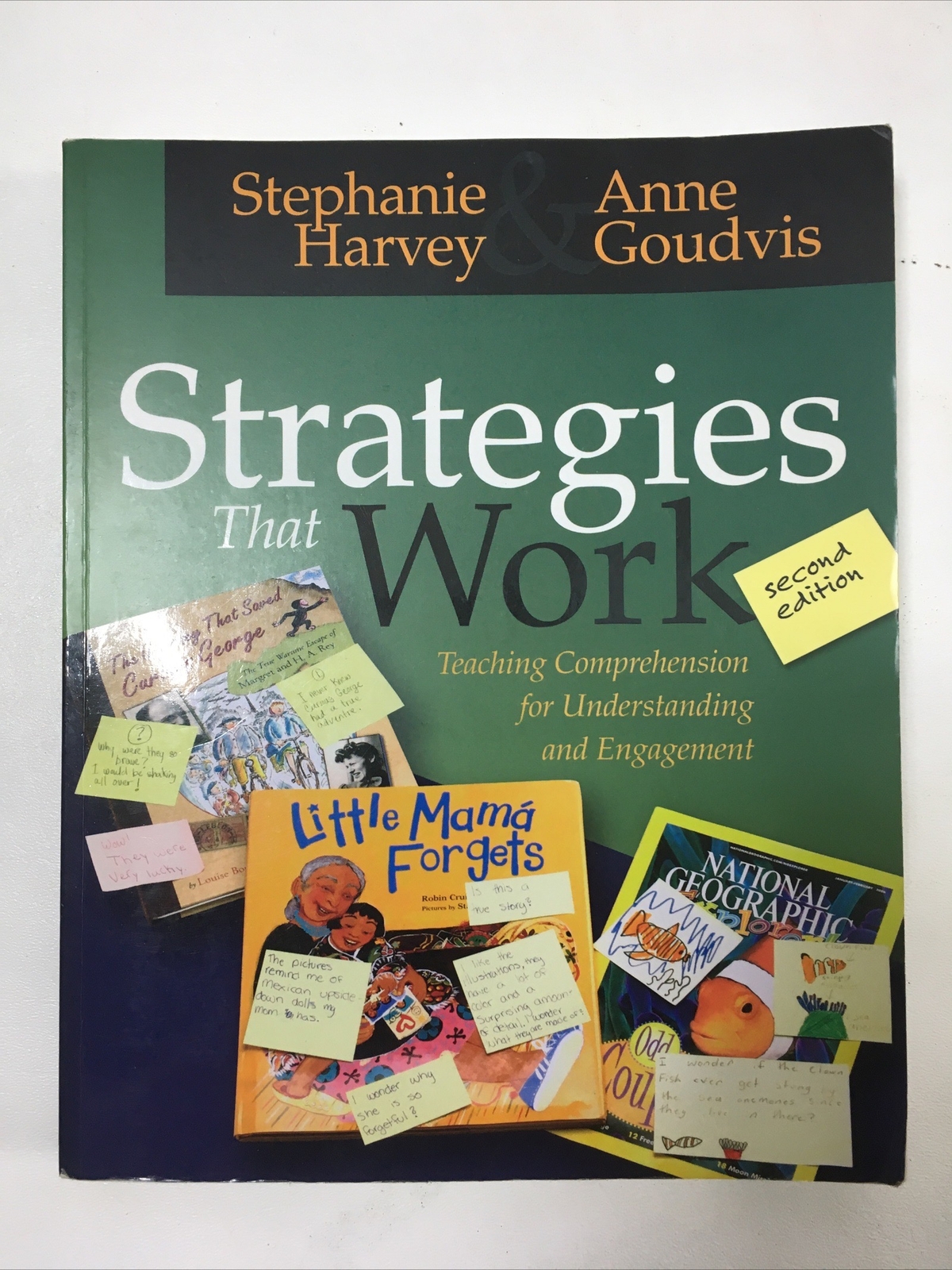 Strategies That Work – Stephanie Harvey, Anne Goudvis (2007, Paperback)