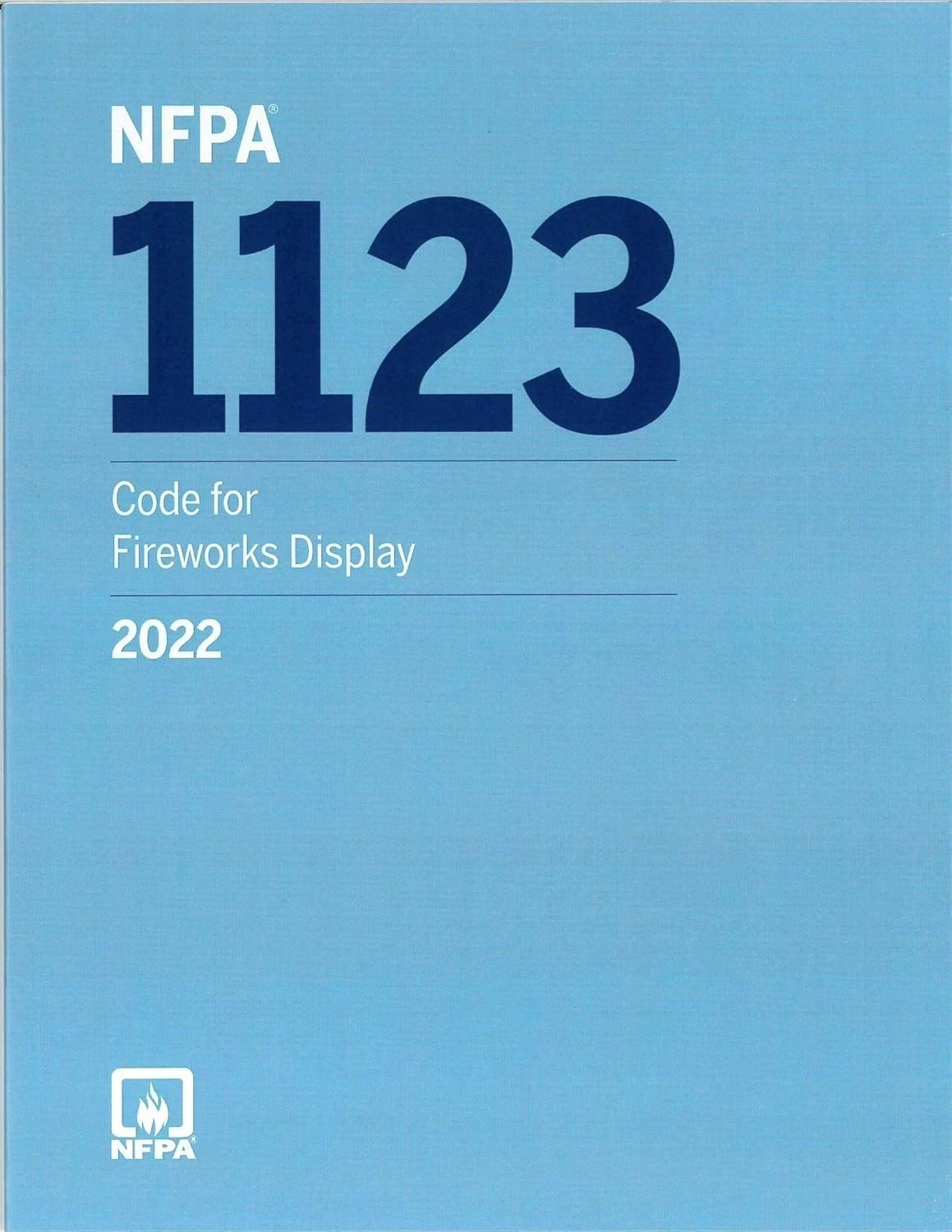 NFPA 1123, Code for Fireworks Display, 2022 EDITION Paperback FROM USA STOCK