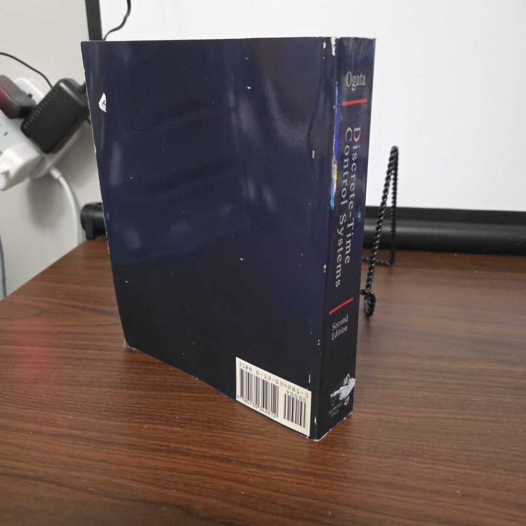 Discrete-Time Control Systems Paperback Katsuhiko Ogata
