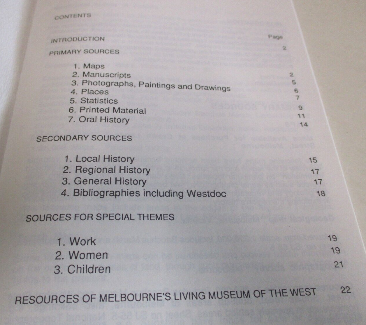 Explore Melbourne’s West: A Resource Handbook – Ford & Dennis – 24 Pages – 1987
