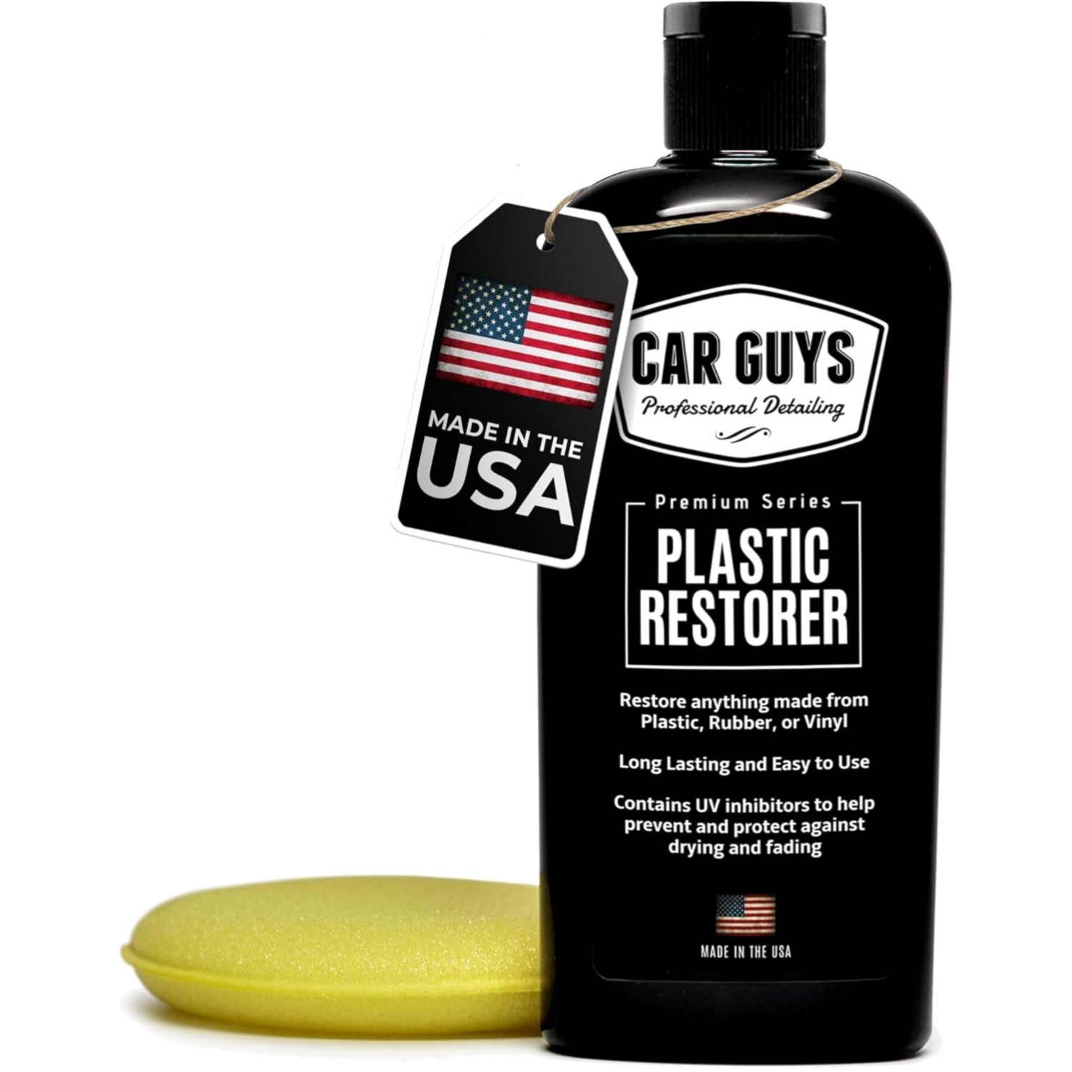 Rain-Resistant Plastic Restorer & Trim Finisher – Safe 8 Oz Auto Detailing Kit