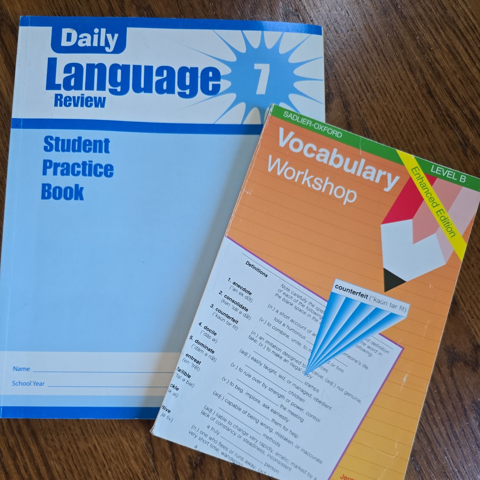 Grade 7 Vocabulary/Grammar Student Workbook Bundle