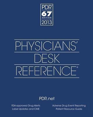 Physician’s Desk Reference 2013 – hardcover, 1563638134, LLC PDR Network