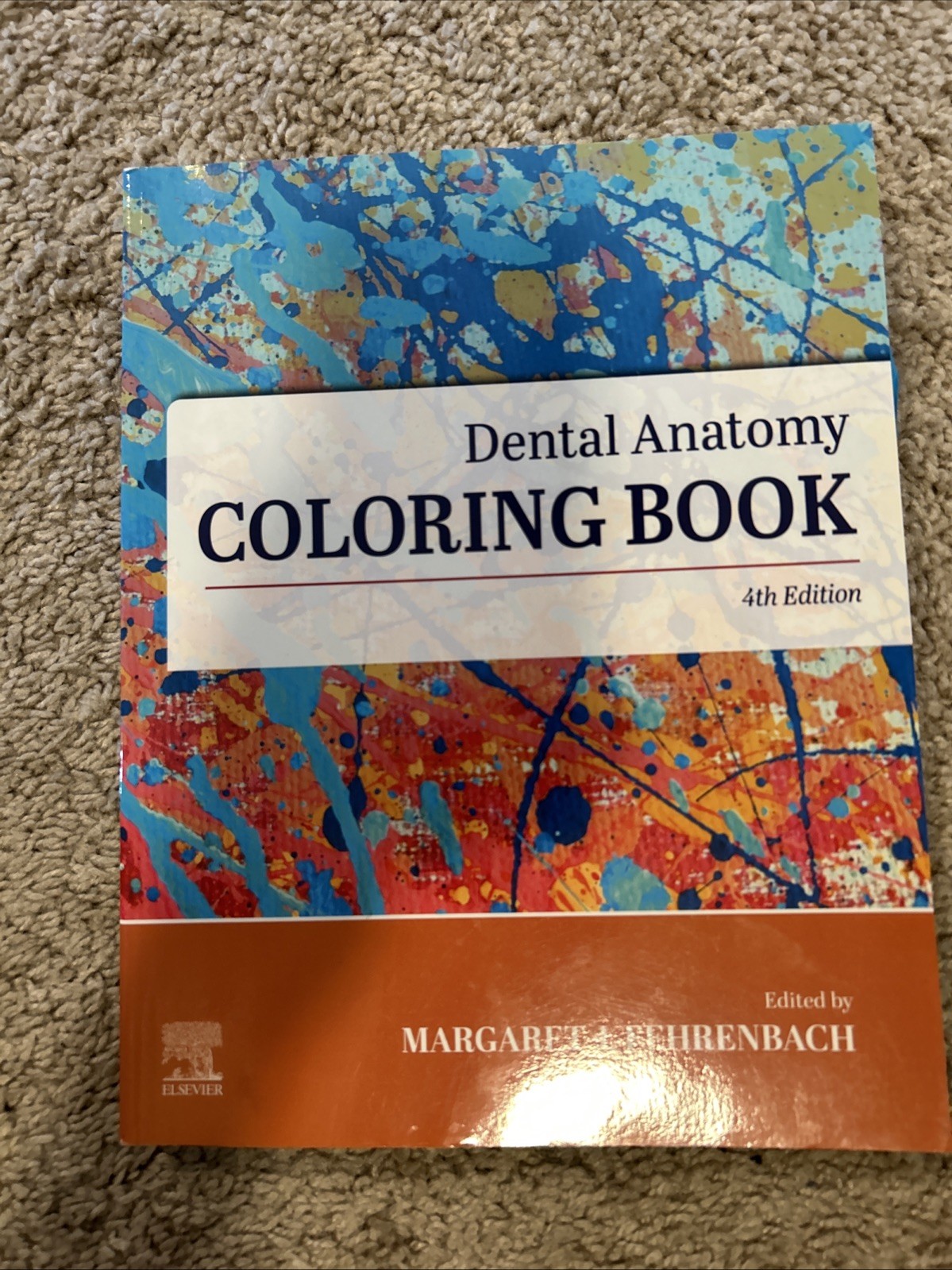 Dental Anatomy Coloring Book by ELSEVIER (2023, Trade Paperback)