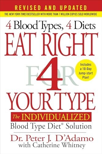 Eat Right 4 Your Type: The Individualized Bloo… by Whitney, Catherine Hardback