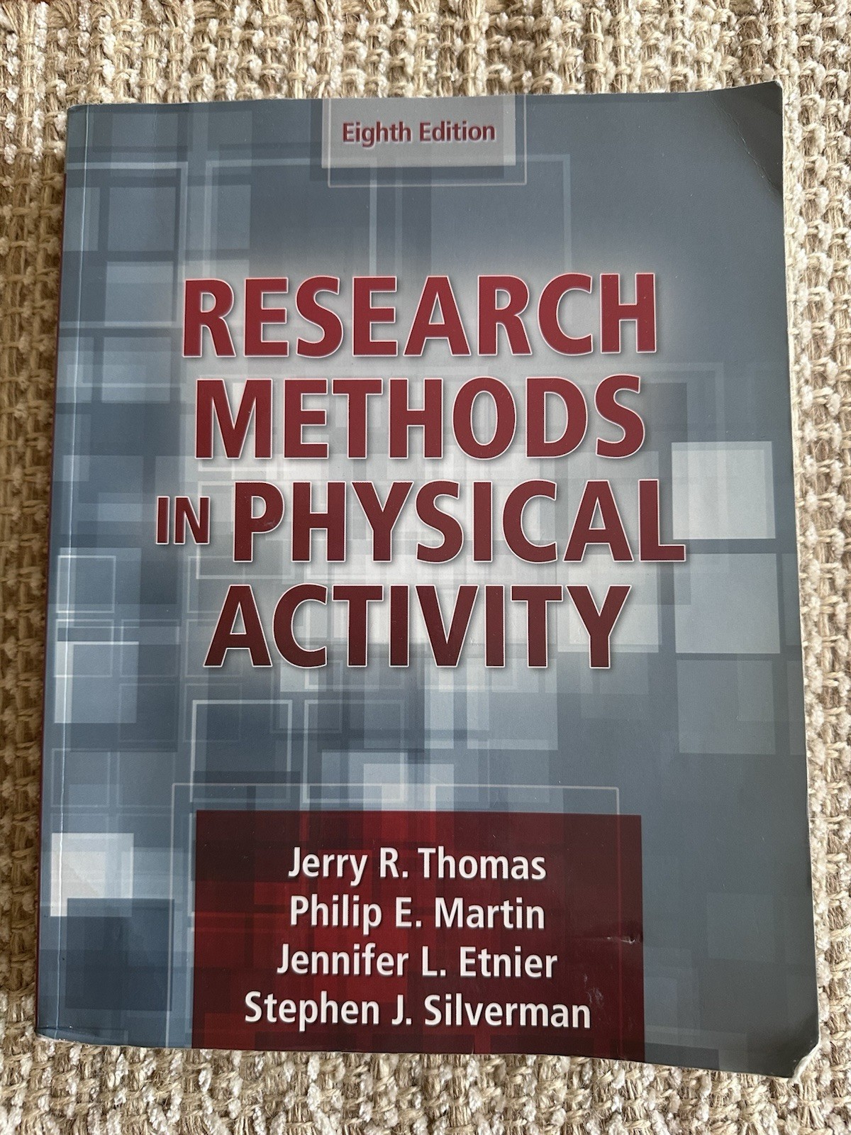 Human Kinetics Research Methods in Physical Activity 8th Ed Paperback Thomas
