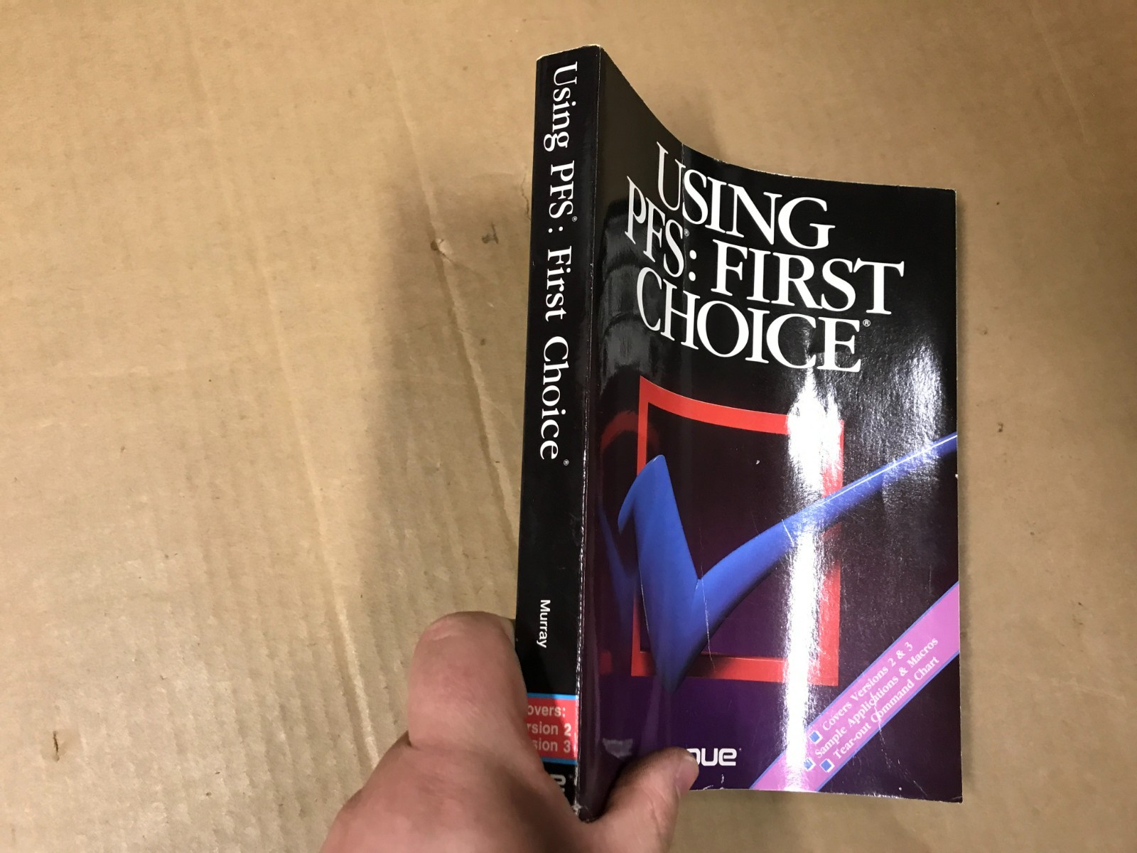 Vintage 1989 Using PFS: First Choice – Paperback Textbook – Katherine Murray