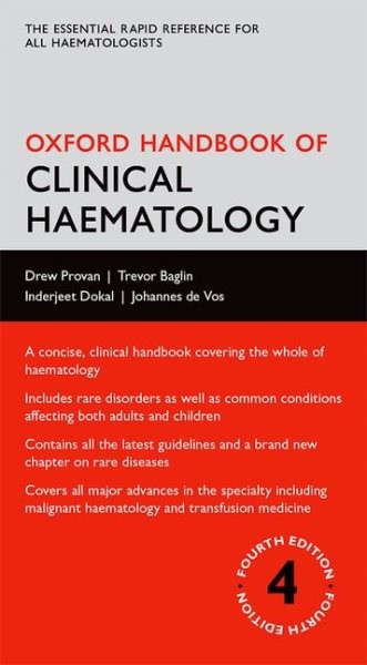 Oxford Handbook of Clinical Haematology, Paperback by Provan, Drew; Baglin, T…
