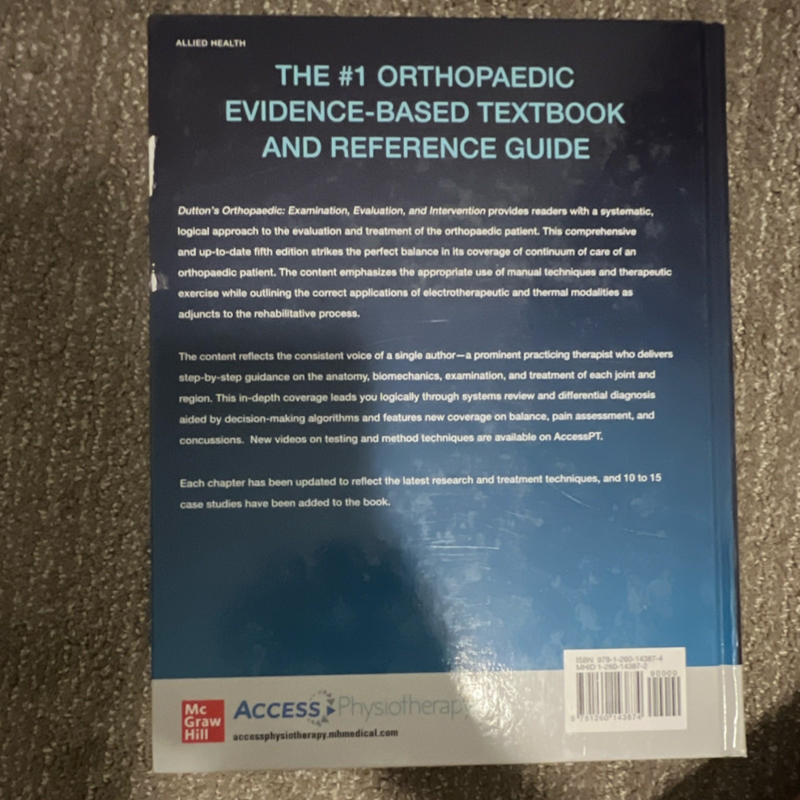 Dutton’s Orthopaedic : Examination, Evaluation and Intervention Dutton Hardcover
