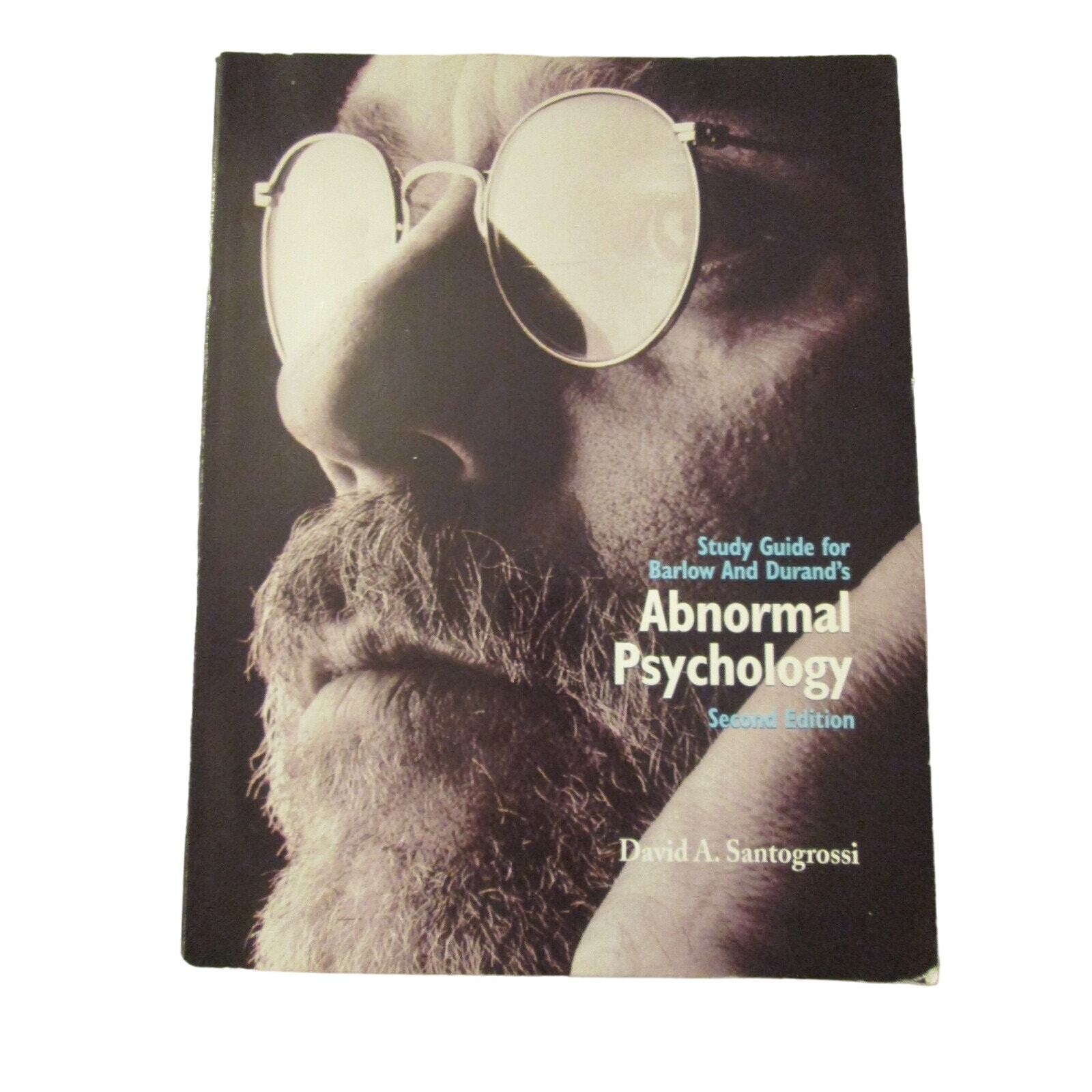 Abnormal Psychology : An Integrated Approach – David H. Barlow