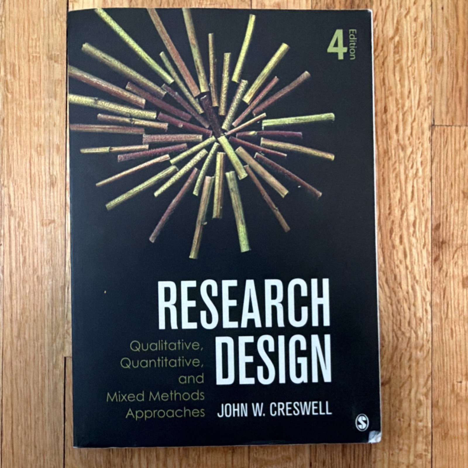 SAGE Publications Research Design 4th Edition John W. Creswell Paperback Book