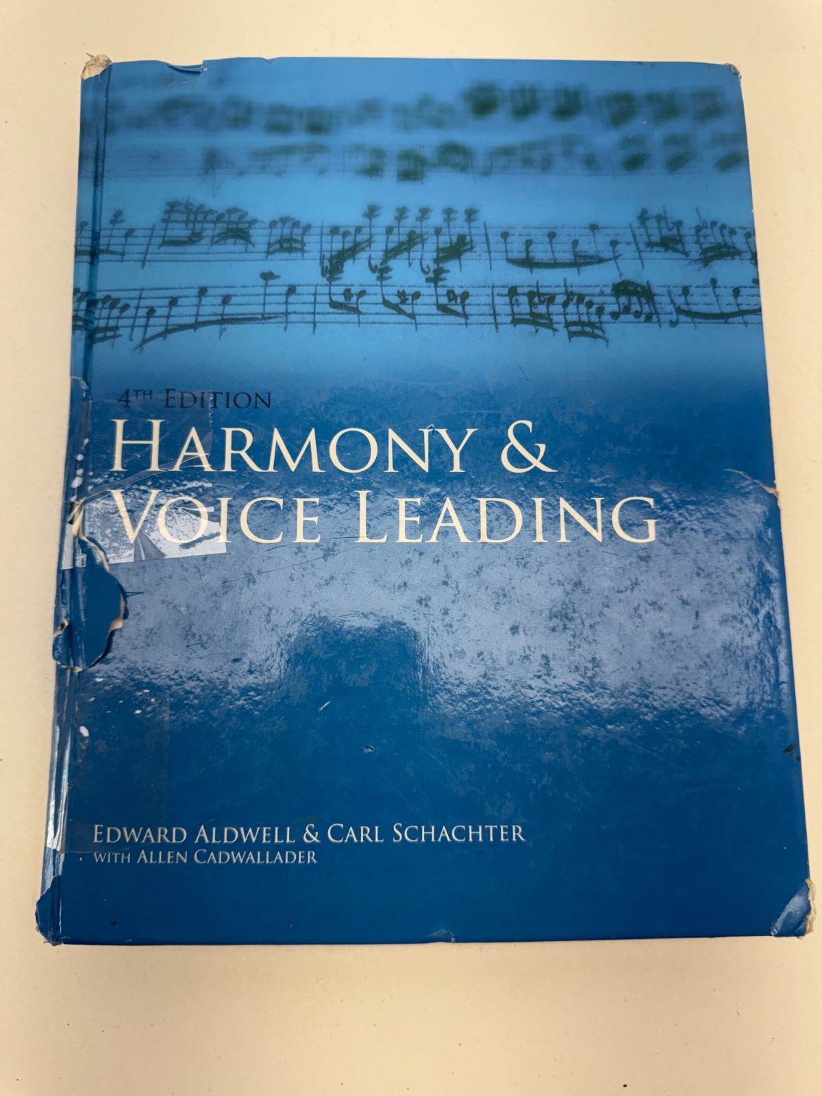 Harmony & Voice Leading 4th Edition Aldwell Schachter Schirmer Music Textbook