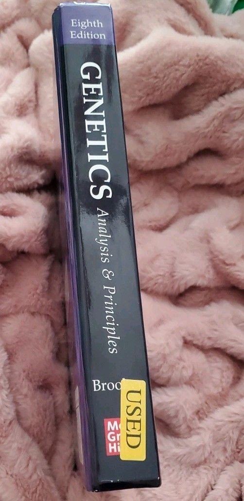 Genetics Analysis And Principles 8th Edition Robert J. Brooker Hard Copy