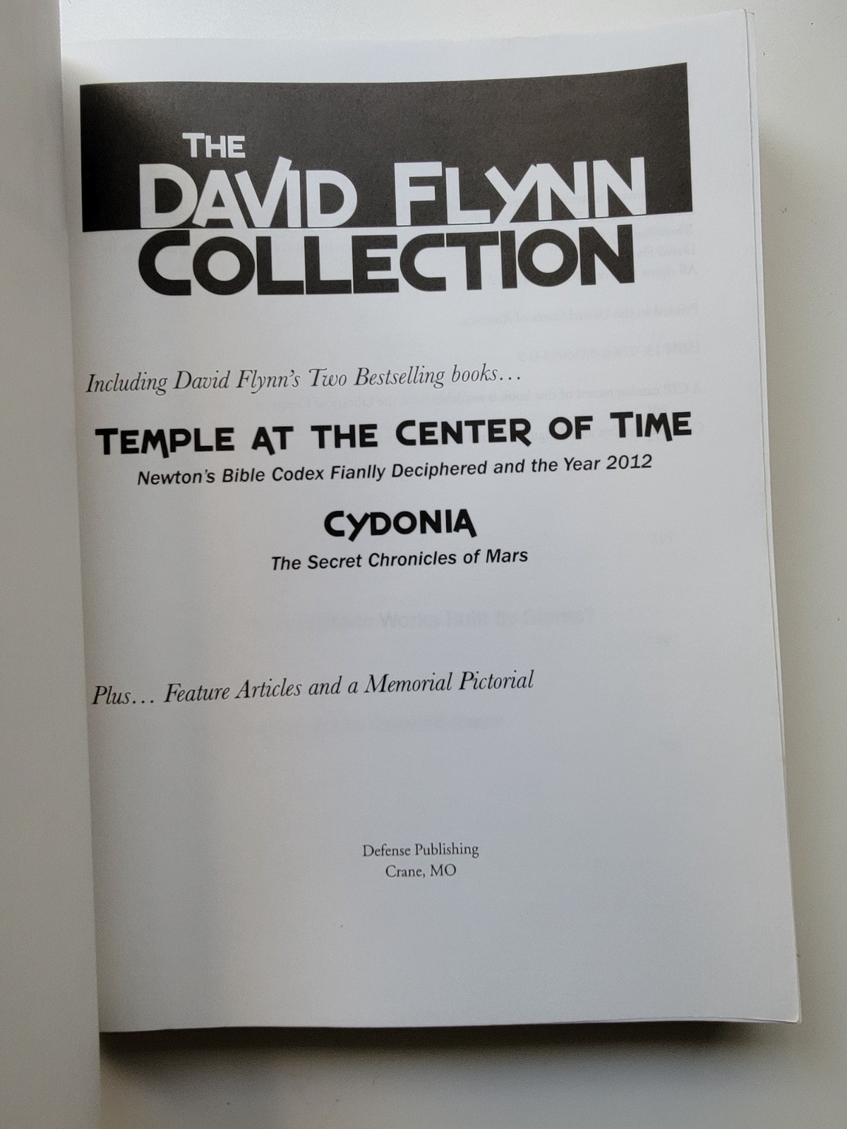 David Flynn Collection by David Flynn (2012, Trade Paperback)