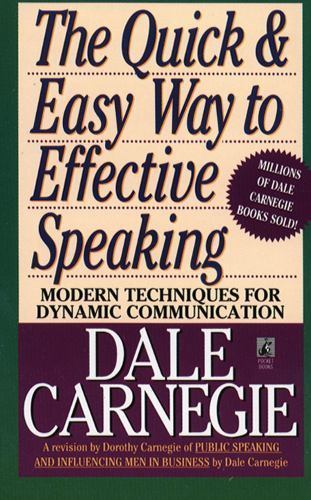 The Quick and Easy Way to Effective Speaking – Mass Market Paperback – LIKE NEW