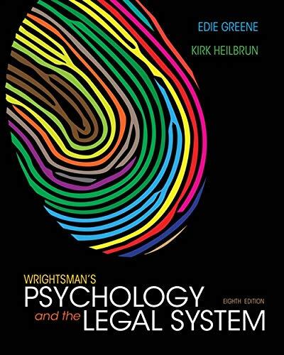 Wrightsman’s Psychology and the Lega…, Heilbrun, Kirk