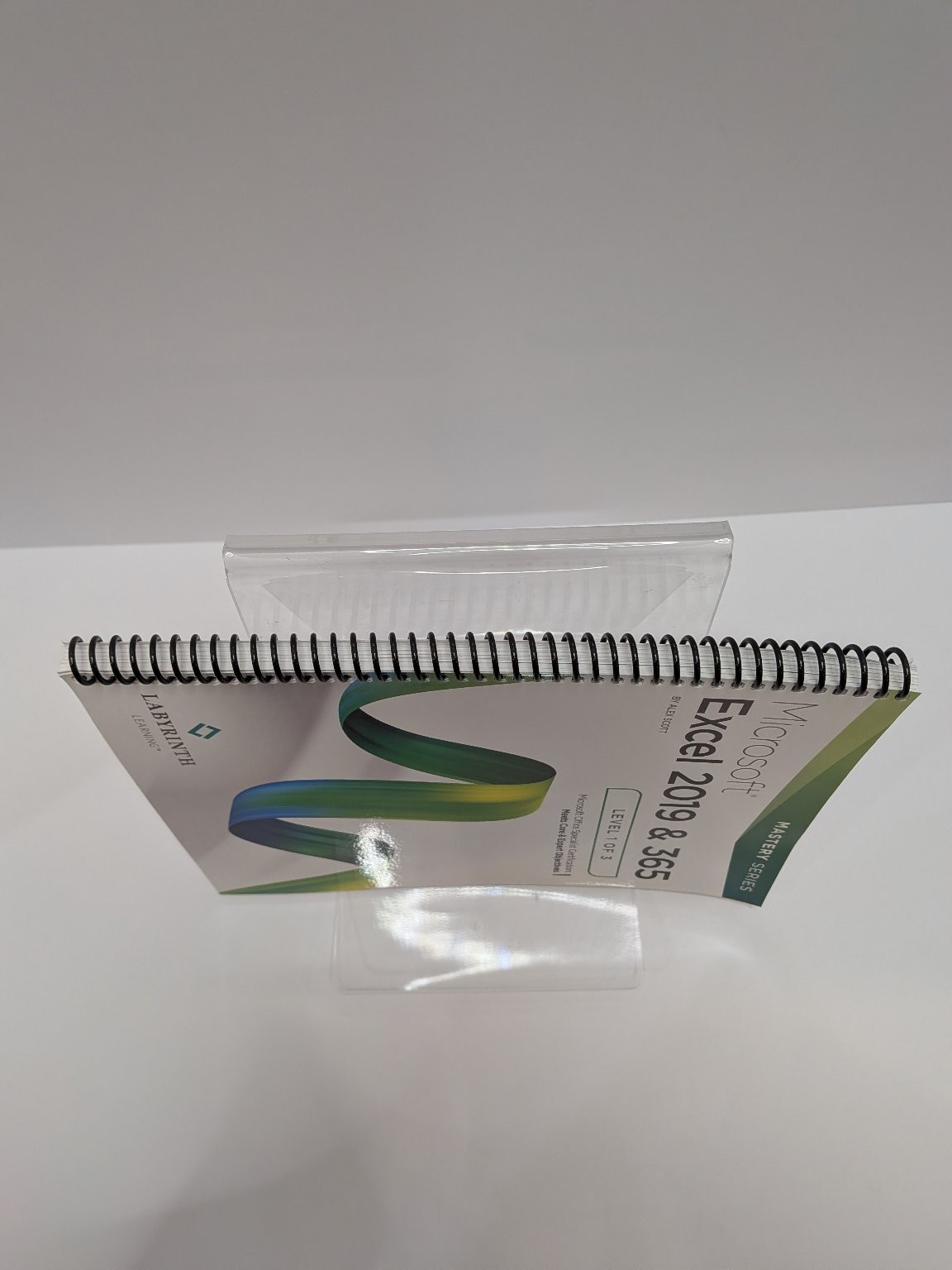Microsoft Excel 2019 & 365 Level 1 of 3 Alex Scott MOS Spiral Like New