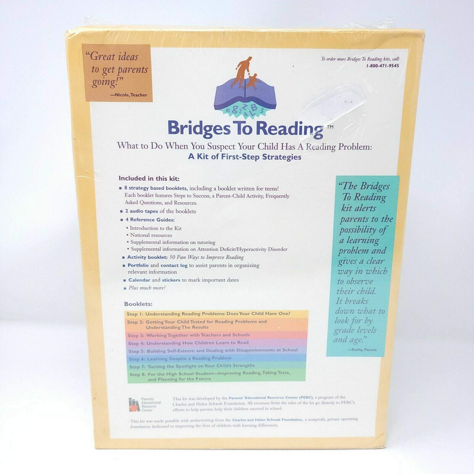 Bridges To Reading- A Kit Of First Step Strategies New Sealed