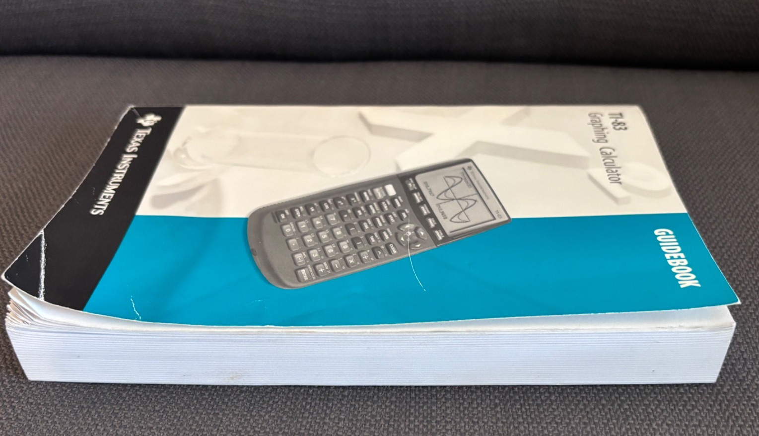 1996 TI-83 Texas Instruments Graphing Calculator Guidebook Manual ONLY