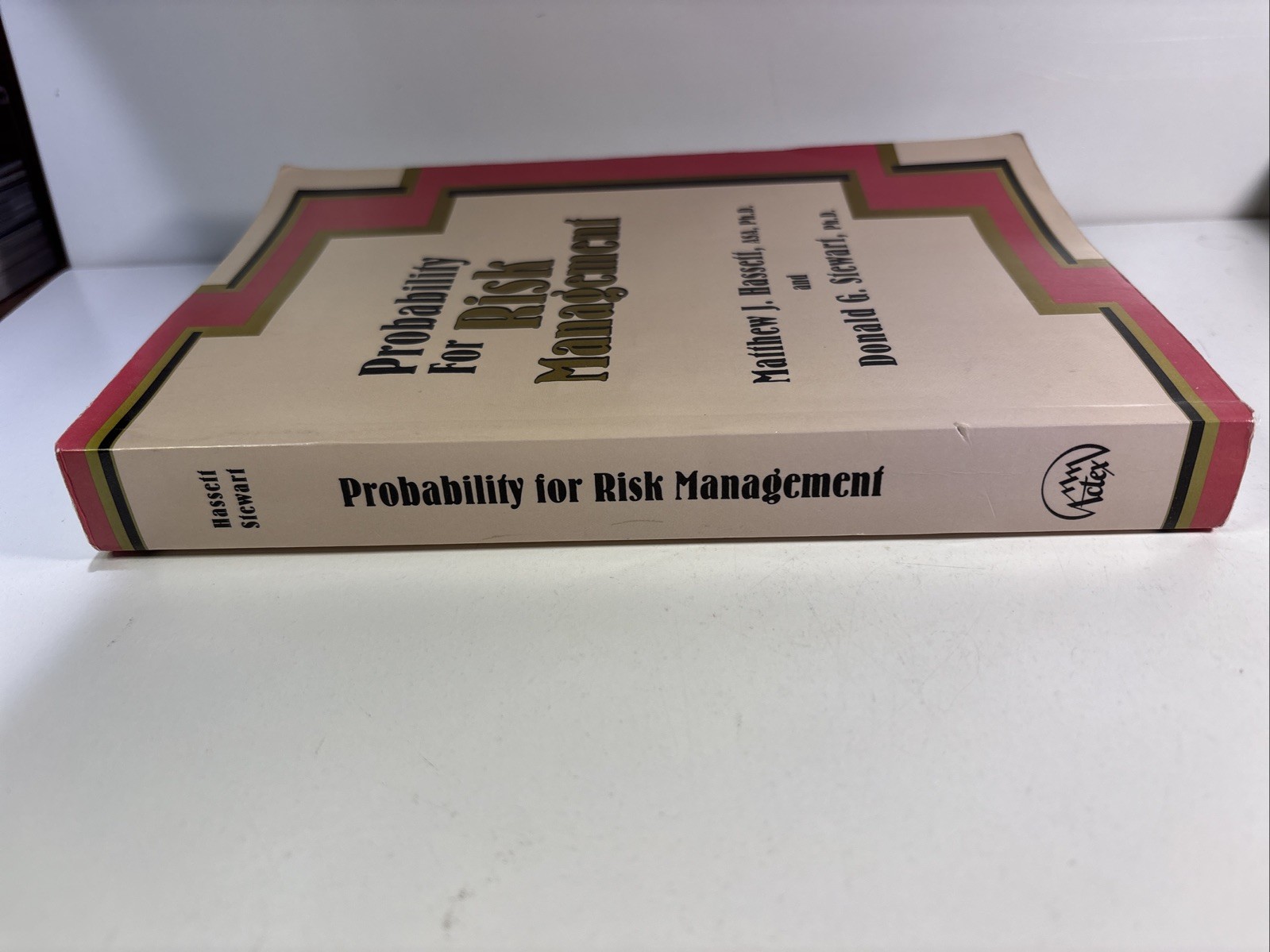 PROBABILITY FOR RISK MANAGEMENT By Matthew J. Hassett & Donald Stewart