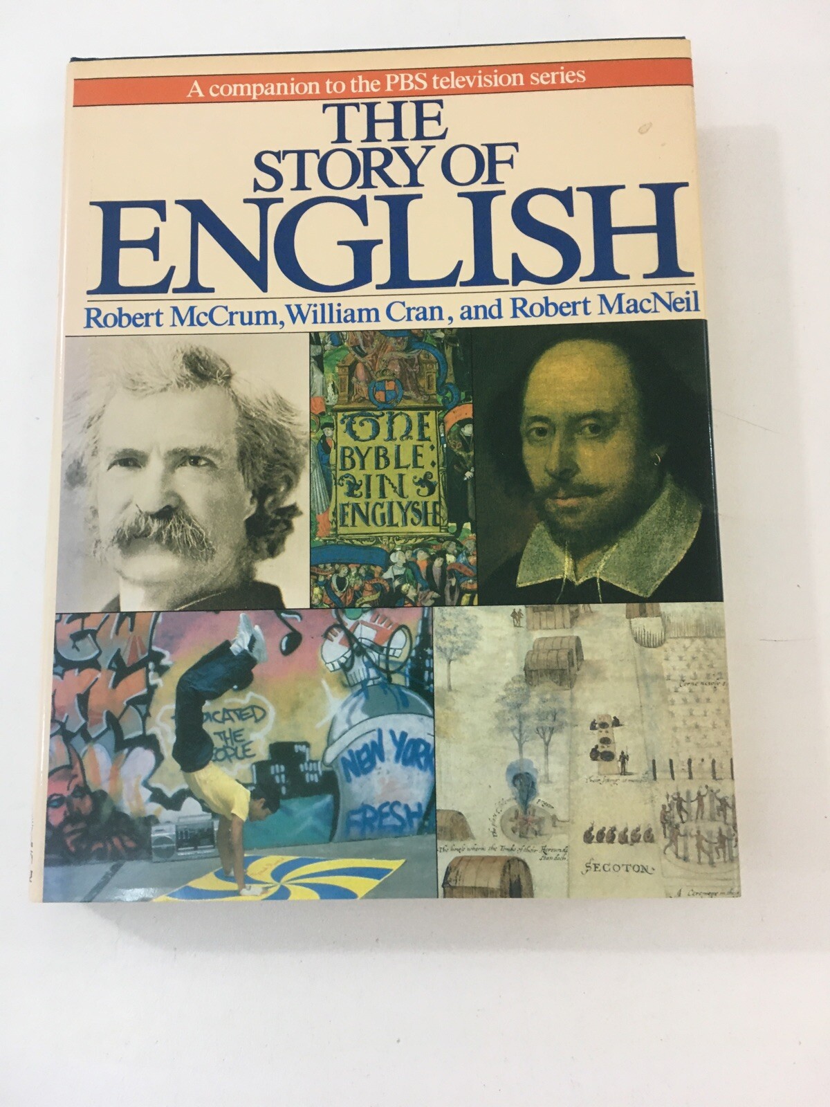 Story of English – Robert McCrum, Robert MacNeil (1986, Hardcover Dust Jacket)