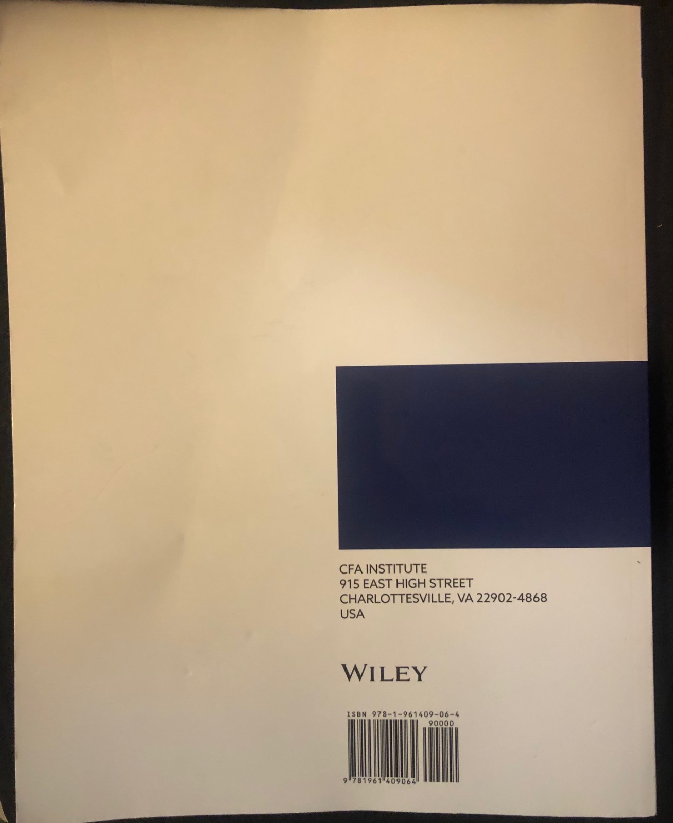 Portfolio Management CFA Program Curriculum 2025 Level 1 Volume 9