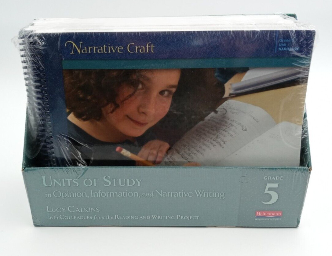 Heinemann Gr 5 Units Of Study in Opinion, Information, and Narrative Writing Set