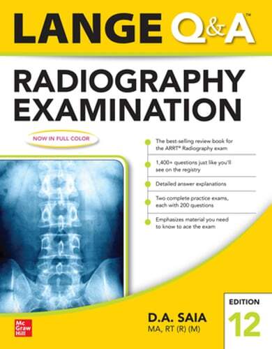 Lange Q & A Radiography Examination 12e by D a Saia: Used