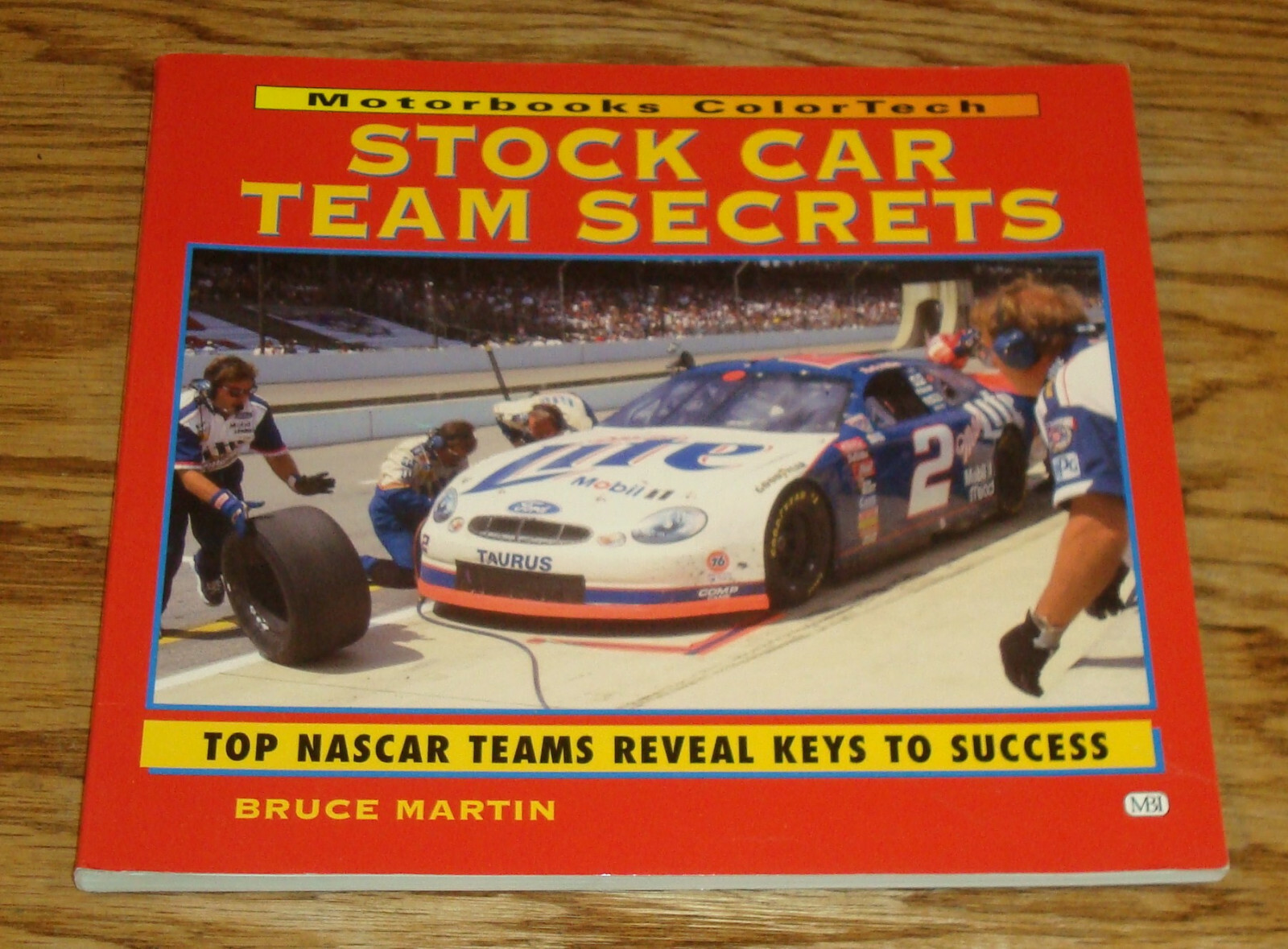 Stock Car Team Secrets Book Bruce Martin Nascar