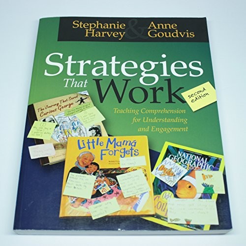 Strategies that Work: Teaching Comprehen… by Anne Goudvis Paperback / softback