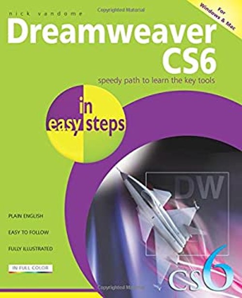 Dreamweaver CS6 in Easy Steps Paperback Nick Vandome