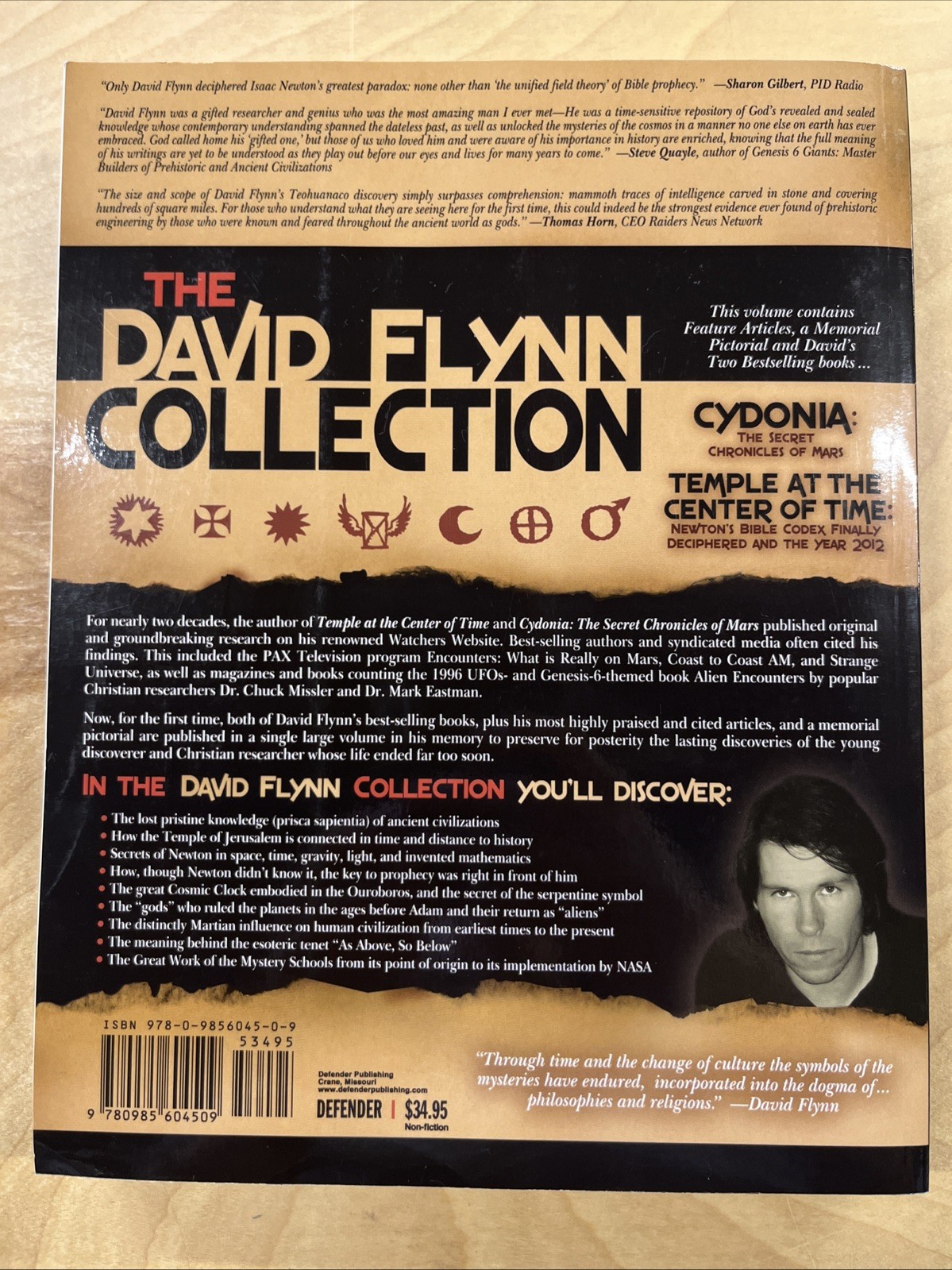David Flynn Collection by David Flynn (2012, Trade Paperback) Cydonia & Temple
