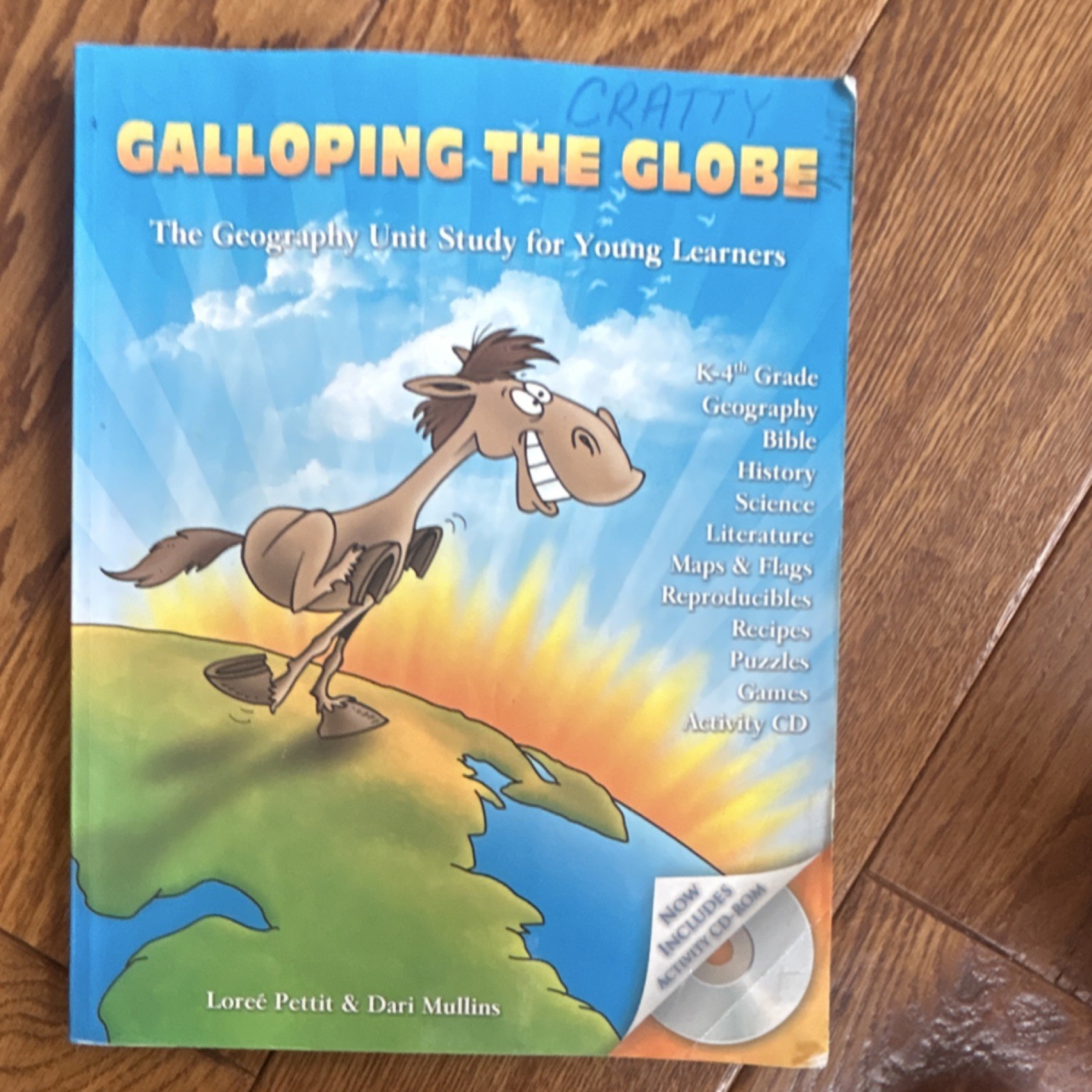 Galloping the Globe Geography Textbook & CD Pettit Mullins Geography Matters