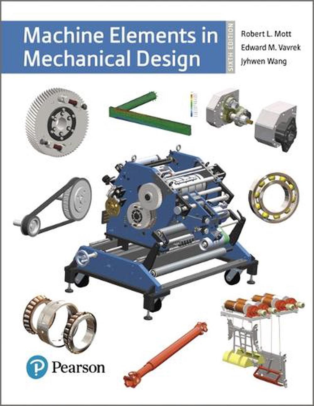 Machine Elements in Mechanical Design 6th Edition by Jyhwen Wang (English) Hardc