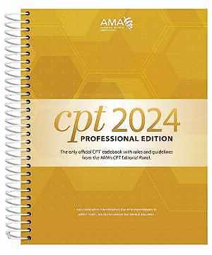 CPT Professional 2024 – Spiral-bound, by American Medical Association – Good