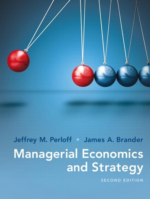 Managerial Economics and Strategy (The Pearson Series in Economics) – hardco…