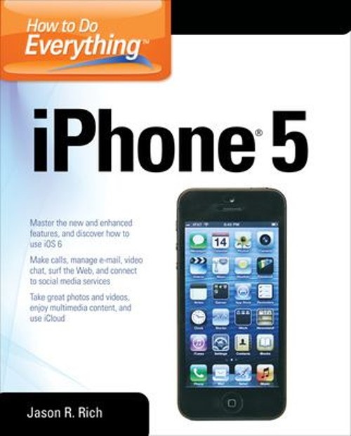 How to Do Everything : IPhone 5 Paperback Jason R. Rich