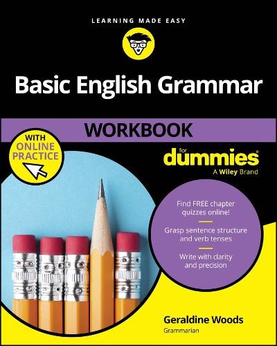 Geraldine Woods Basic English Grammar Workbook For Dummies with Onli (Paperback)