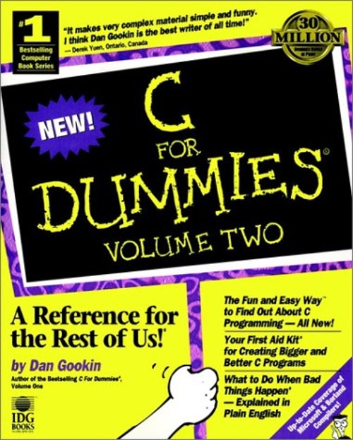 C for Dummies Paperback Dan Gookin