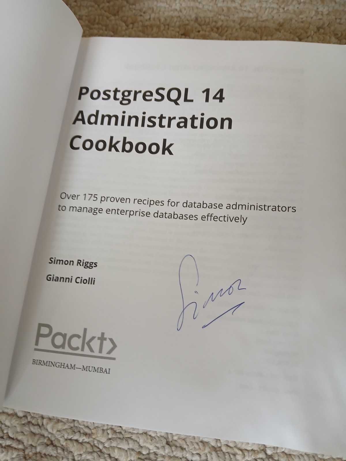 PostgreSQL 14 Administration Cookbook : Over 175 Proven Recipes for Database