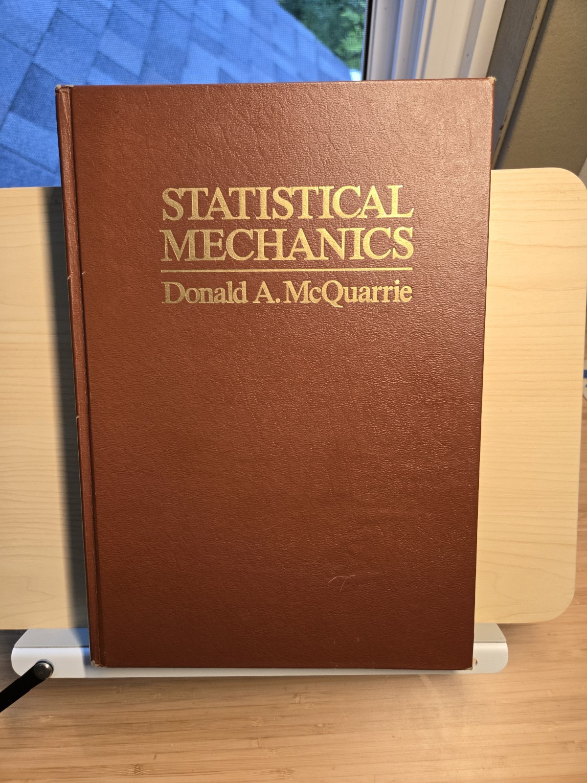 Statistical Mechanics by Donald A. McQuarrie – Hardcover