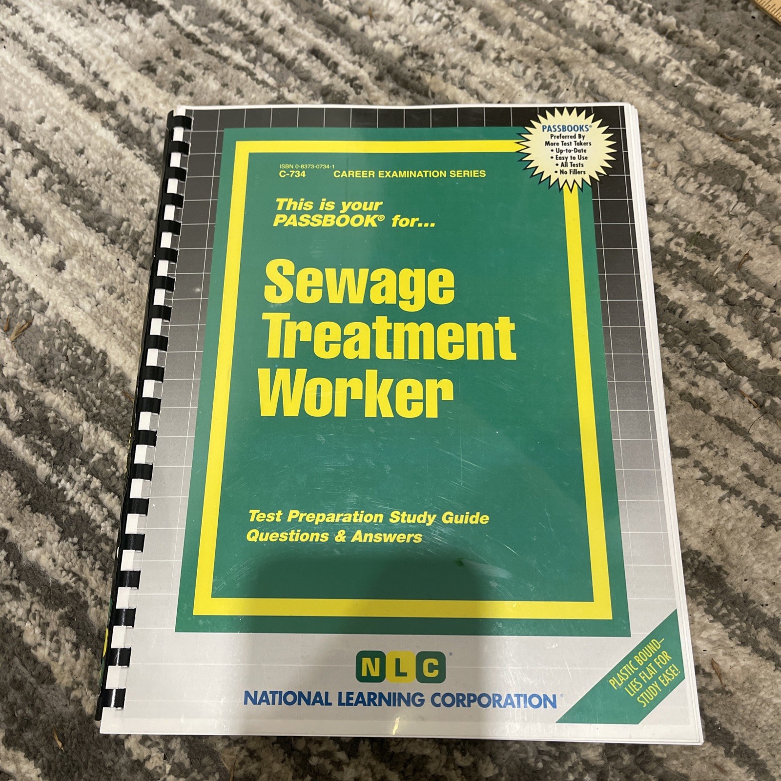 Career Examination Ser.: Sewage Treatment Worker by Jack Rudman (2018, Spiral)