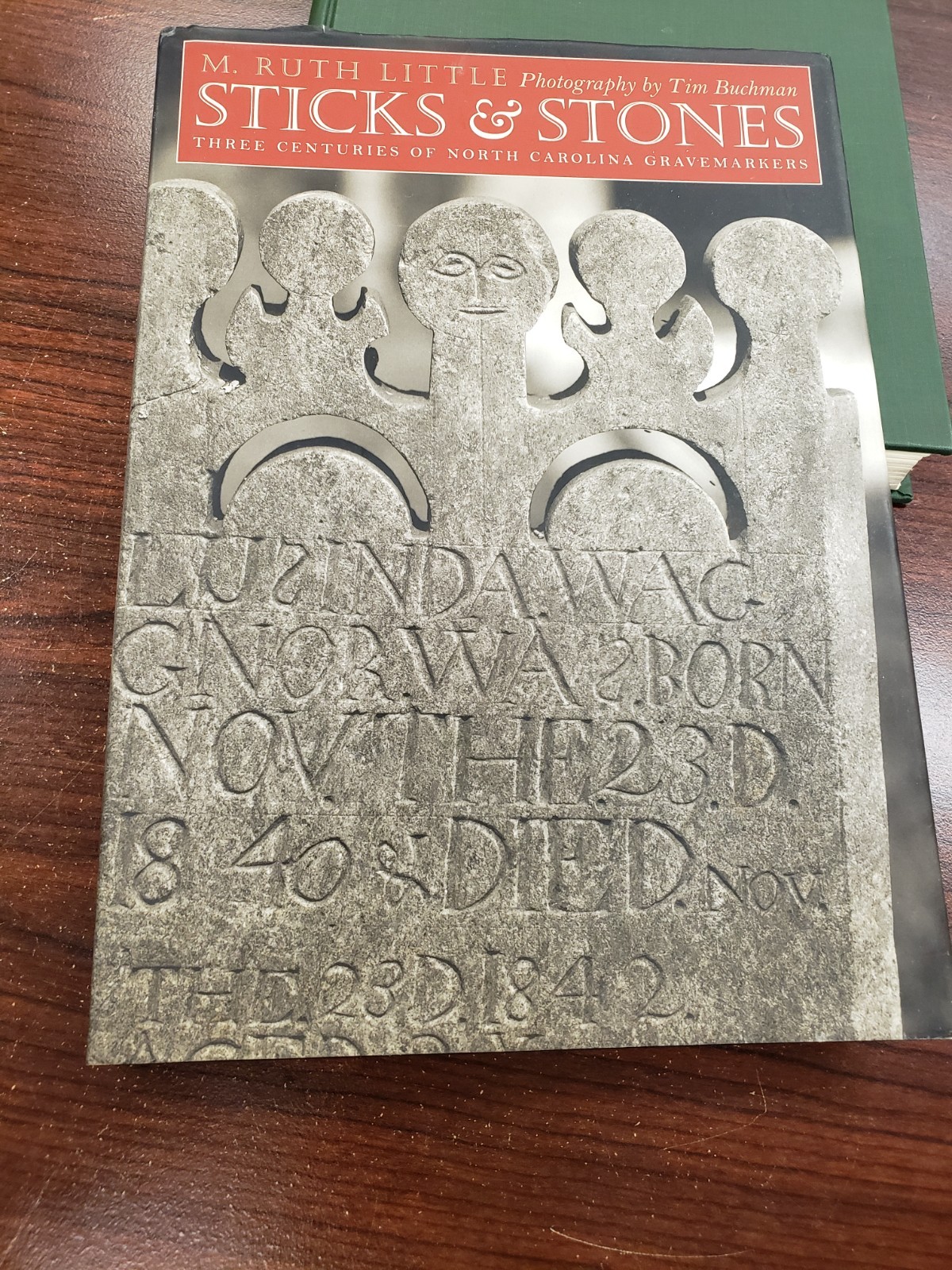 STICKS & STONES NC GRAVEMARKERS, by Little, Used 1998 Book 328 pgs