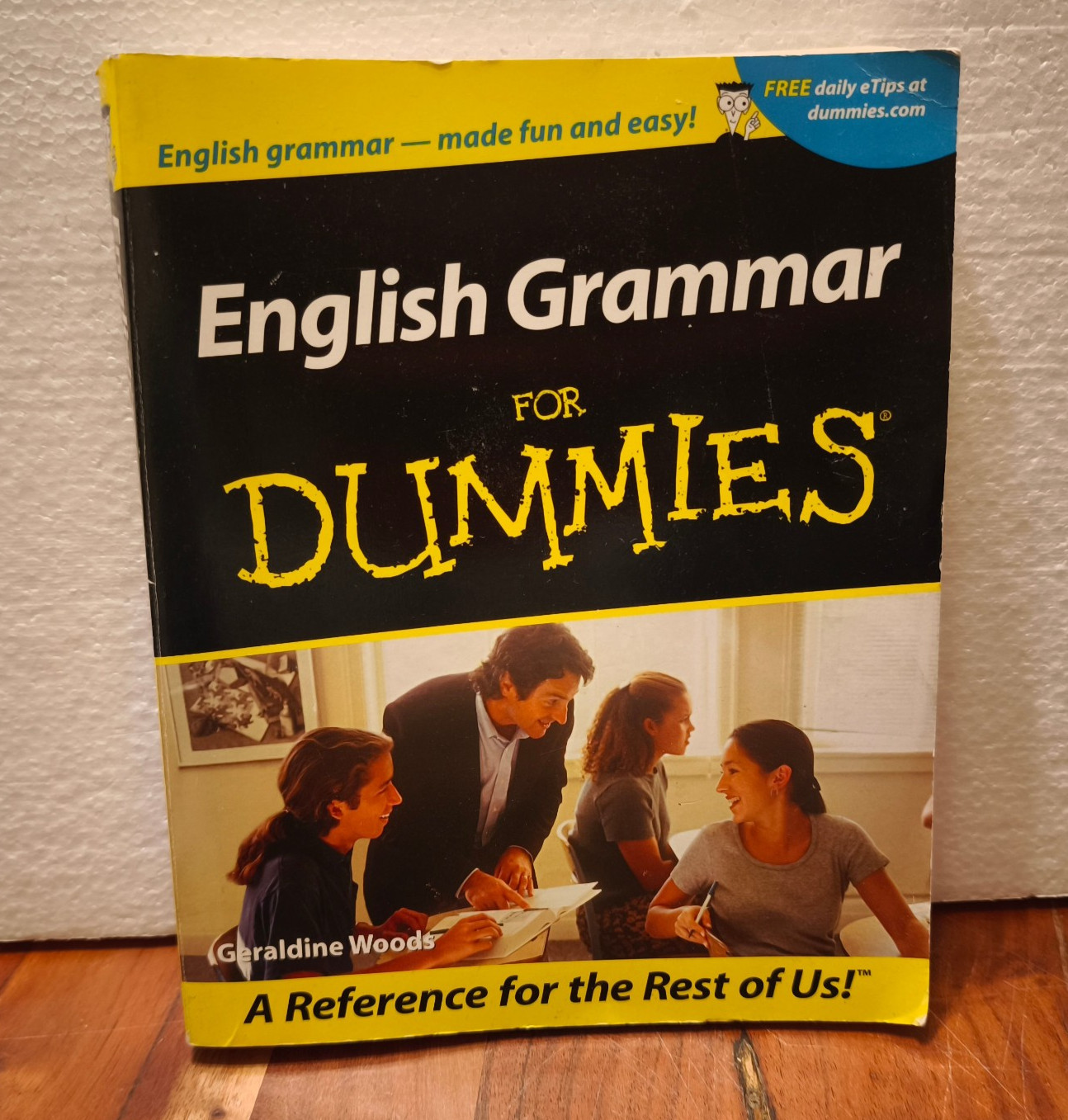 English Grammar for Dummies Paperback Geraldine Woods