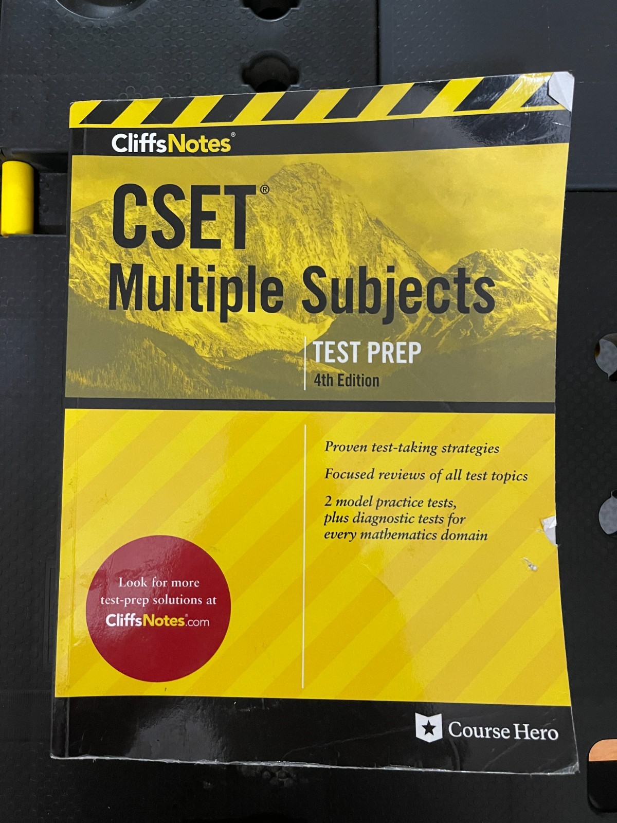 CliffsNotes CSET Multiple Subjects 4th Ed. by Btps BTPS Testing (2017, Trade PB)