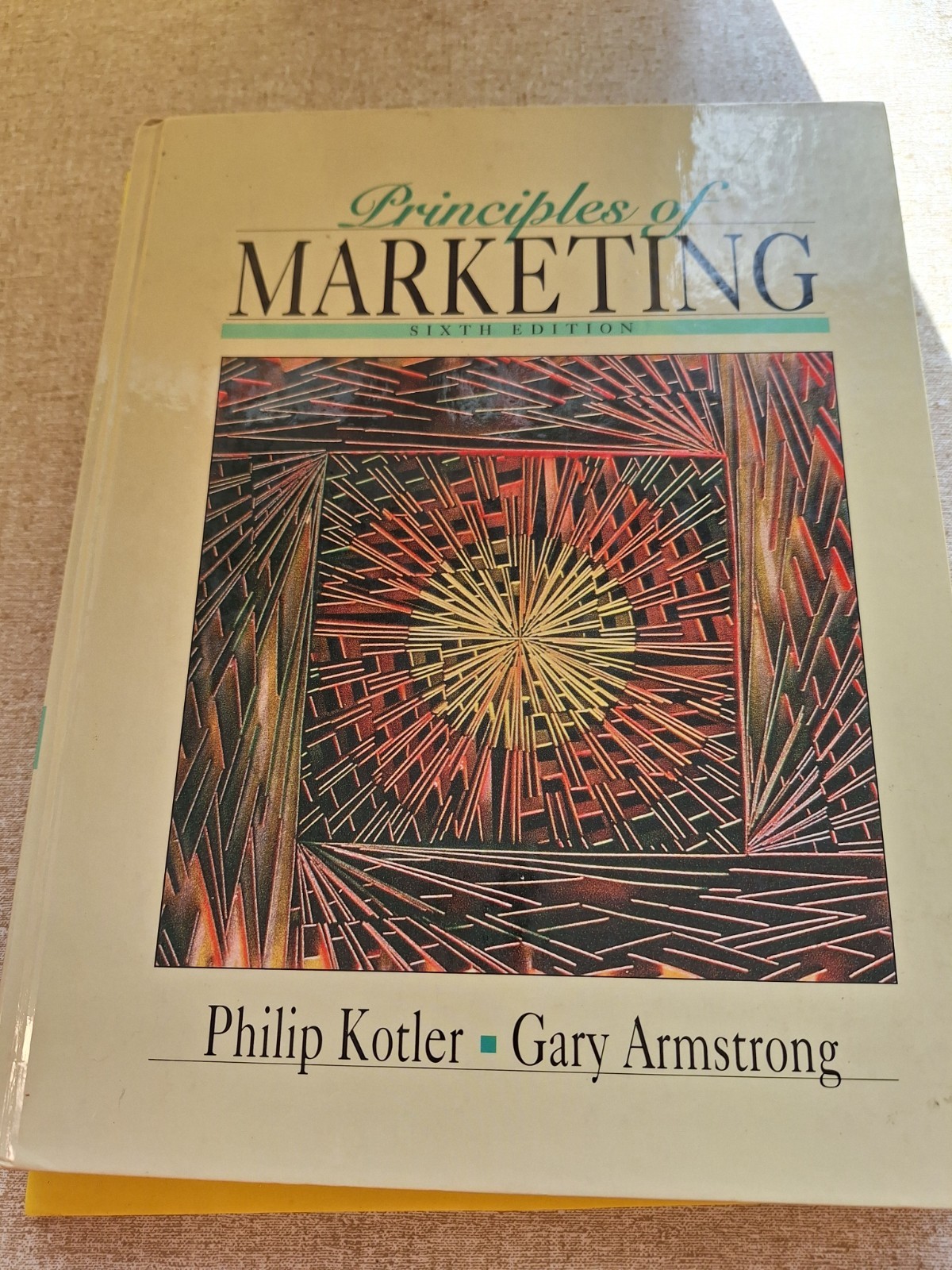 Principles Of Marketing Vintage Textbook