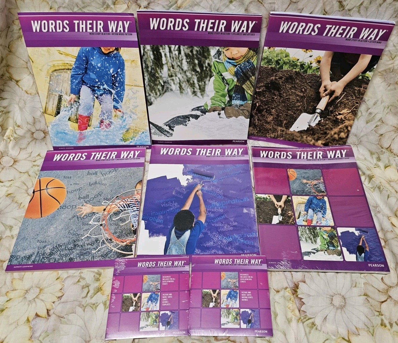 Words Their Way 2012 Grades K-5 Reading Profeciency Kit Books+Resource CD/DVD