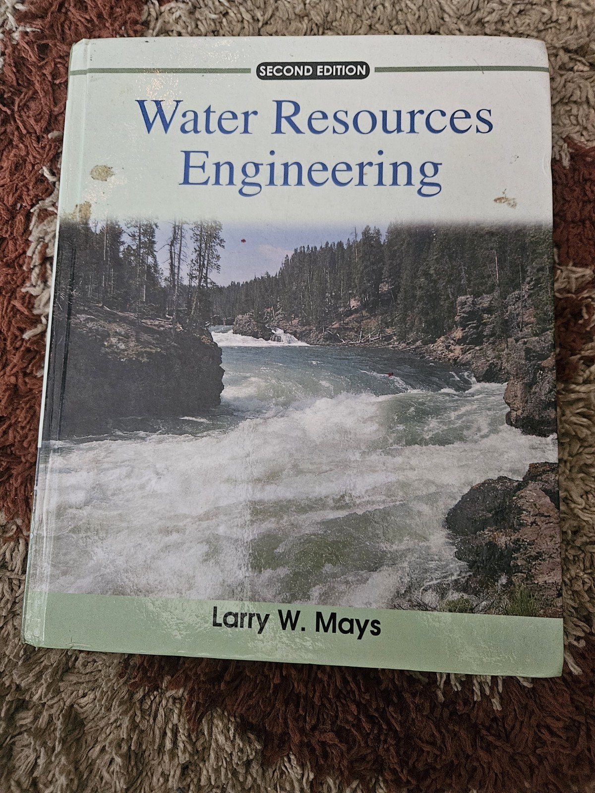 Water Resources Engineering – Hardcover By Mays, Larry W. – GOOD
